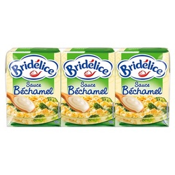 [13934] BRIDELICE SAUCE BECHAMEL UHT BRIQUE 3X20CL