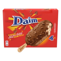 [32140] DAIM Bâtonnets Caramel x4 258G