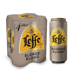 [21632] BLONDE LEFFE BEER 4X50CL 5.6°