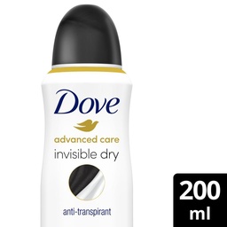 [31992] ADVENCED INVISIBLE DEODORANT SPRAY 200ML DOVE