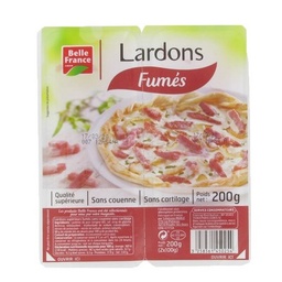 [27101] LARDON FUME BF BARQUETTE SECABLE 2 X 100 G