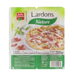 [27102] LARDON NATURE BF BARQUETTE SECABLE 2 X 100 G