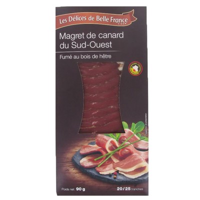 [27054] MAGRET DE CANARD DU SUD OUEST FUME DBF ETUI 90 G 