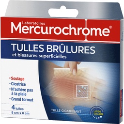 [32053] TULLES BRÛLURES, 4 unités