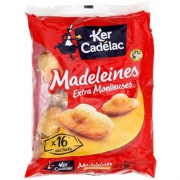 [65991] Sachet 16 Madeleines extra moelleuses 400g