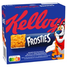 [35679] Barres Céréales Frosties Kellogg's - 6x25g