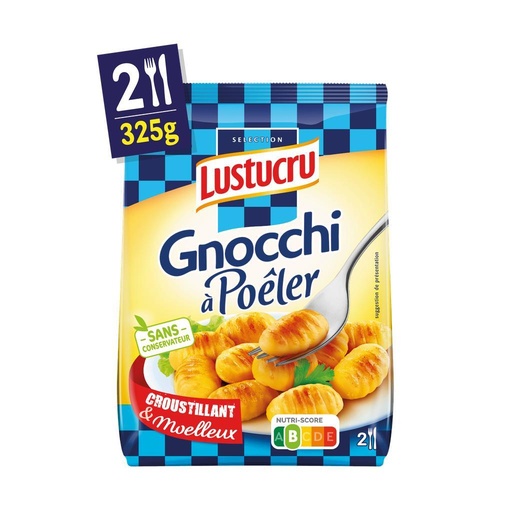 [32366] LUSTUCRU GNOCCHI A POELER 325G