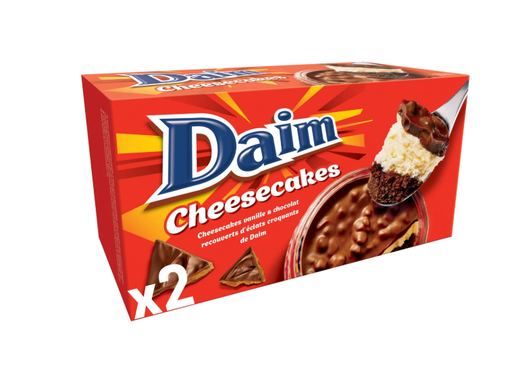 [25486] BT 2X85G CHEESECAKE DAIM