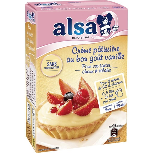 [14438] alsa Pastry Cream Mix 390g