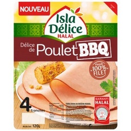 [15855] ID DELICE DE POULET GOUT BBQ 4TR 120G