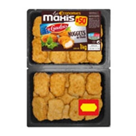 [38488] NUGGETS DE POULET BQ S/ATMO 1K MAITRE COQ