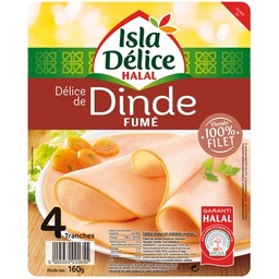 [05185] ID DELICE DE DINDE GOUT FUME 4TR 160G