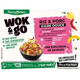 [38616] Wok & Go Porc & Riz Aigre Douce