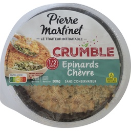 [24908] Crumble Epinards chèvre 300g