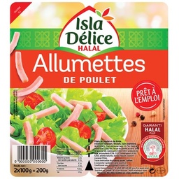 [66407] ID ALLUMETTES DE VOLAILLE NATURE 2x100G