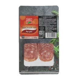 [16928] DRY SAUSAGE 10 SLICES 100G BF