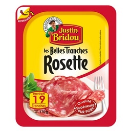 [22733] Rosette Justin Bridou Les Belles Tranches - 19 Tranches - 170g