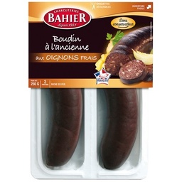 [09473] Skin de 2 boudins noirs aux oignons à l'ancienne DLCL de 125gr