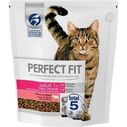 [38501] PERFECT FIT ADULT 1+ Croquettes Riche en Boeuf pour chat adulte stérilisé 1,4kg