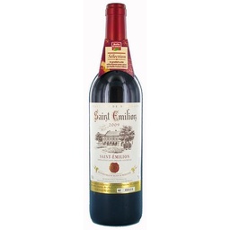 [38738] SAINT-EMILION ROUGE AOC BF BOUTEILLE 75 CL