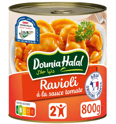 [36458] RAVIOLI B UF SAUCE TOMATE 800G