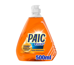 [11918] Liquide Vaisselle Paic Excel 2 Actif à froid Dégraissant - 500ml
