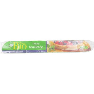 [07525] PATE FEUILLETEE MGV PRETE A DEROULER BF BIO 230 G