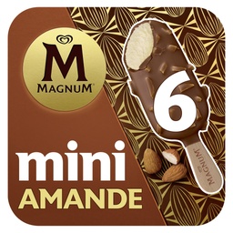 [38690] Magnum Glace Bâtonnet Mini Amande 6x55ml