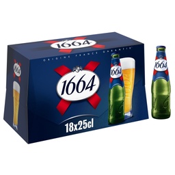[38771] 1664 18X25CL 1664 BLONDE 5.5 DEGRE ALCOOL