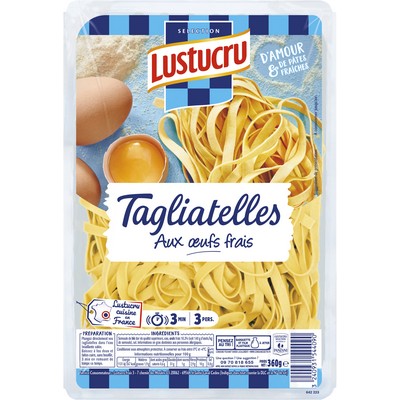 [04561] TAGLIATELLE 350G LUSTUUNPASTERISED