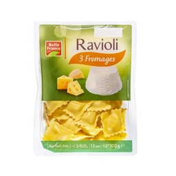 [45036] RAVIOLI AUX 3 FROMAGES BF BARQUETTE 300 G
