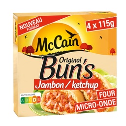[39421] McCain ORIGINAL BUN'S JAMBON KETCHUP 460 G