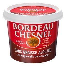 [68061] BORDEAU CHESNEL RILLETTES DU MANS DE PORC SANS GRAISSE AJOUTÉE 110G