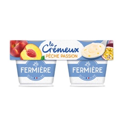 [39310] Le crémeux PÊCHE PASSION 2x120g