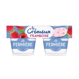 [39309] Le crémeux FRAMBOISE 2x120g