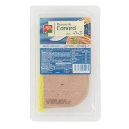 [18824] MOUSSE DE CANARD AU PORTO BF BARQUETTE 180 G 