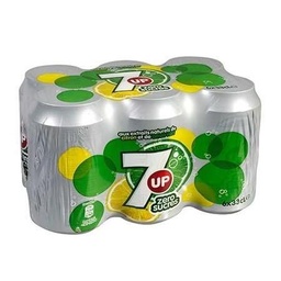 [39221] 7UP ZERO SLK CAN 330MLX6 (100X4)