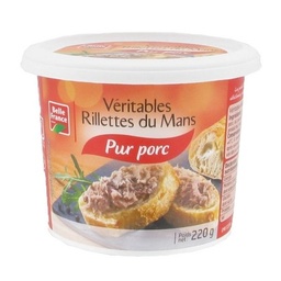 [12635] RILLETTES MANS 220G    BF