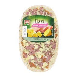[59273] PIZZA OVALE JAMBON FROMAGES BF FILM 180 G 