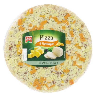 [59270] PIZZA RONDE 4 FROMAGES BF FILM 450 G
