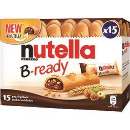 [01375] Biscuits Nutella B-ready x15 gaufrettes fourrées - 330g