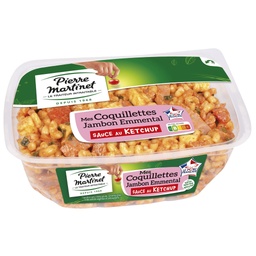 [40587] Coquillettes jambon emmental 400g