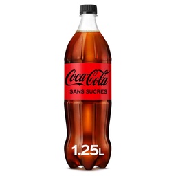 [36943] COCA-COLA SANS SUCRES PET 1,25L
