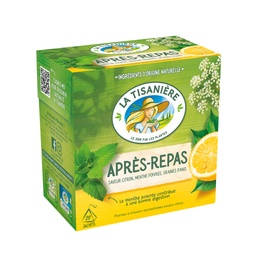 [40604] Infusion Après Repas Citron La Tisanière 20 sachets
