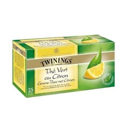 [62623] Thé Vert Citron Twinings 25 Sachets