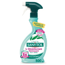 [39977] LE DESINFECTANT NETTOYANT MULTI-USAGES EUCALYPTUS SANYTOL 500ML