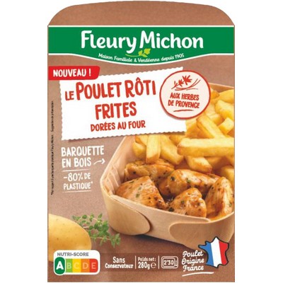 [33074] Poulet Rôti Frites