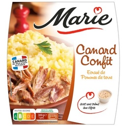 [09520] Canard confit, écrasé de pommes de terre, 300g MARIE