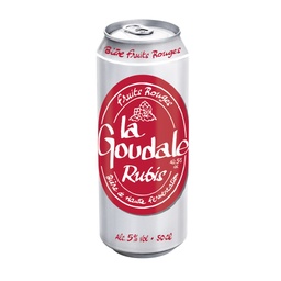 [38483] LA GOUDALE BIERE RUBIS 5° BOITE 50CL