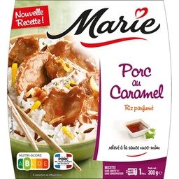 [63866] PORC AU CARAMEL 300G MARI